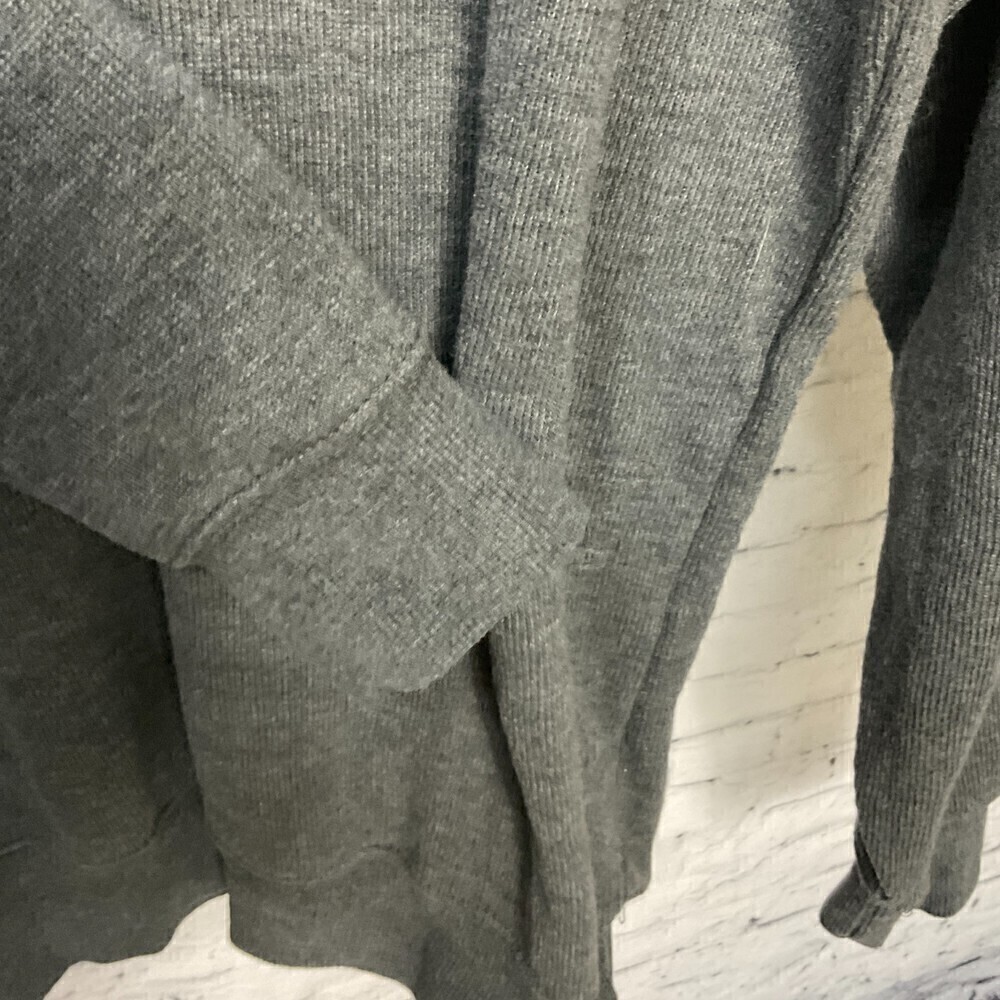 Us Polo Assn Men Gray Pullover Sweater Zip Up Mock Neck Long Sleeve Shirt XXL U2 - Picture 9 of 12